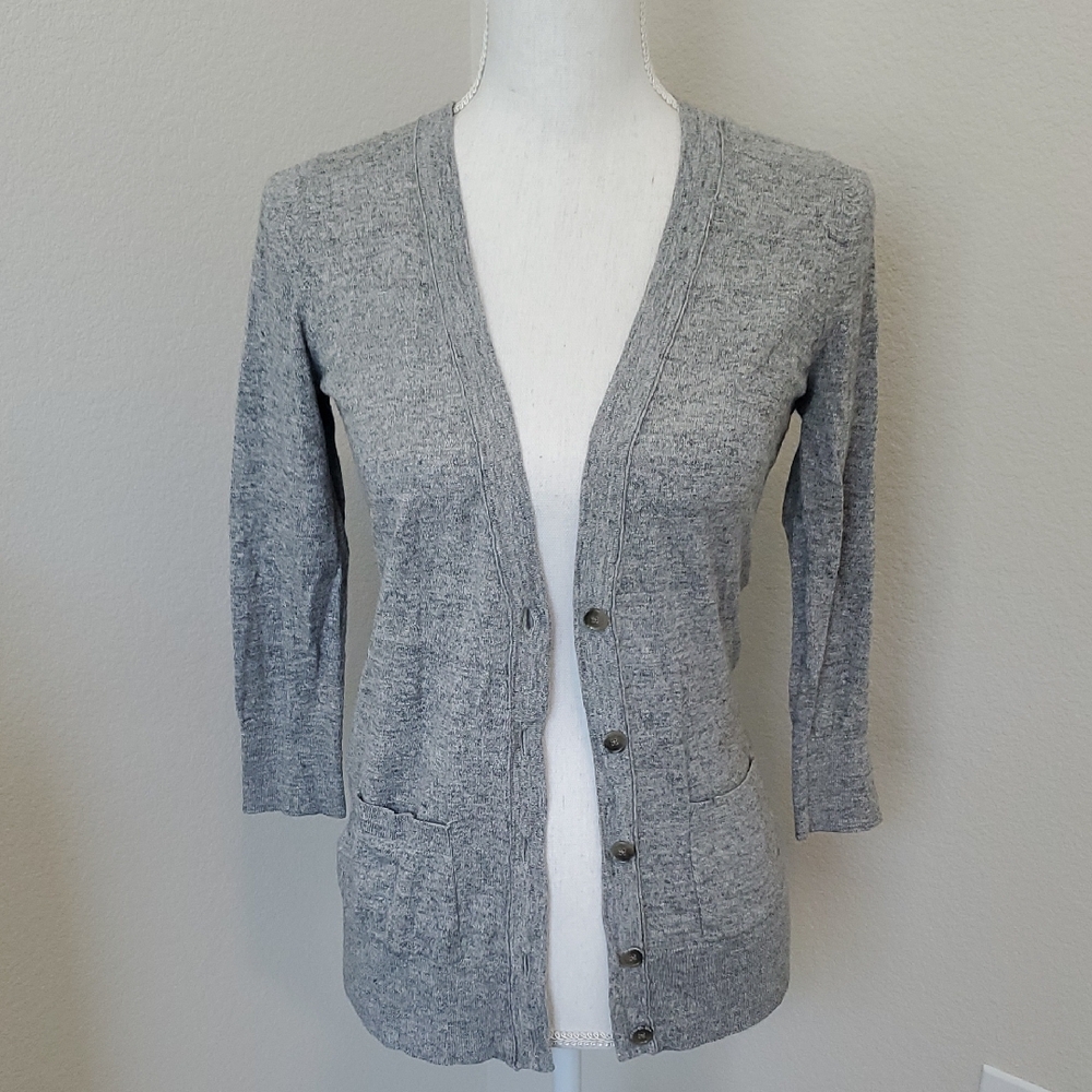 (3 For $20) LOFT Heather Gray Women's Cardigan